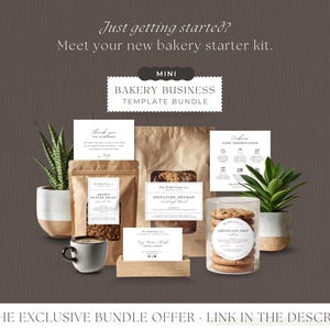 BUNDLE Cottage Food Label, 6x4 Sticker, For Sourdough Bread Box, Cookie Bag, Home Bakery With Ingredients, QR, Canva EDITABLE Template 001 bild 10