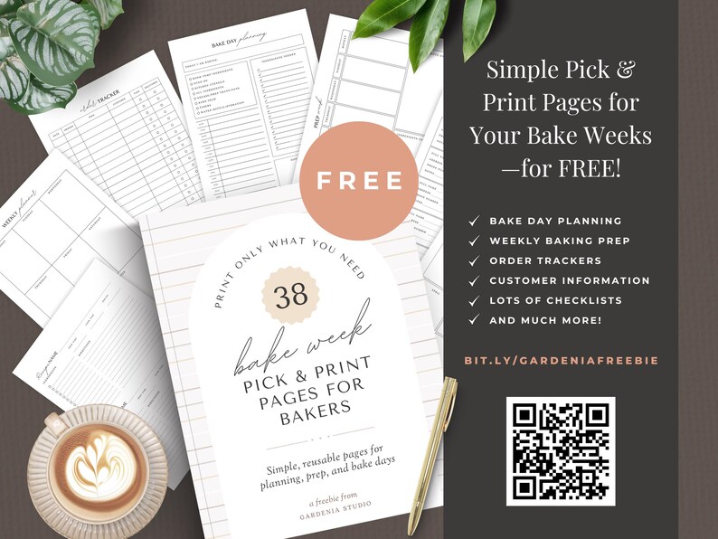 BUNDLE Cottage Food Label, 6x4 Sticker, For Sourdough Bread Box, Cookie Bag, Home Bakery With Ingredients, QR, Canva EDITABLE Template 001 bild 19