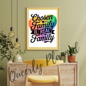 LGBTQ Digital Wall Art Print Pride Decor Motivational Poster Queer Affirmation Art Pride Printable Inclusive Art Pride Art Queer Art
