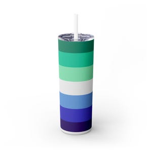 20oz LGBTQ Pride Tumbler Gay Pride Skinny Travel Cup Double-Walled Stainless Steel LGBTQ Gift Idea Gay Pride Tumbler Gift Gay Pride Month