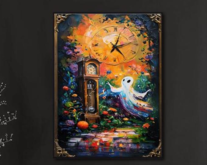 Garden Ghost Diamond Painting Kit: DIY Art Hobby Craft
