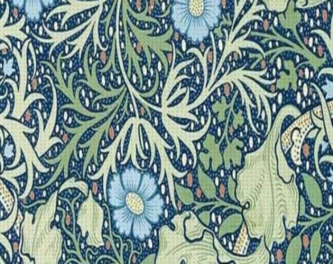 Blue Flowers with Vines, William Morris DIY Diamond Painting, Vintage Art, DIY Kit, Adult Craft, Wall Art, Gift Idea, 2 Design Variations