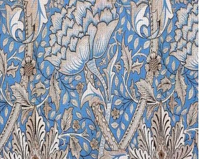 Vintage William Morris Diamond Painting Kit with Full Tools, DIY Home Decor Craft, Art Design, Complete Set, Rich Details