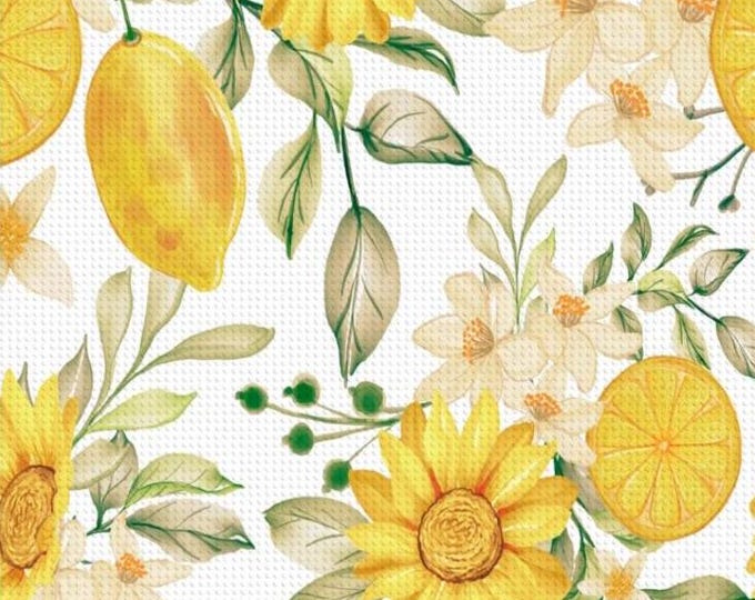 Diamond Painting, lemon, floral, sunflowers, Lemons, Diamond Painting Kit, Complete Set, DIY Craft for Home Decor, Flowers and Fruit Art