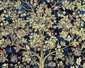 William Morris Tree of Life Diamond Painting Kit: DIY Home Decor