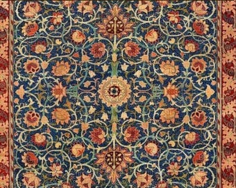 DIY Diamond Painting Vintage Art Morris, Antique Art Design, Diamond Art Kit