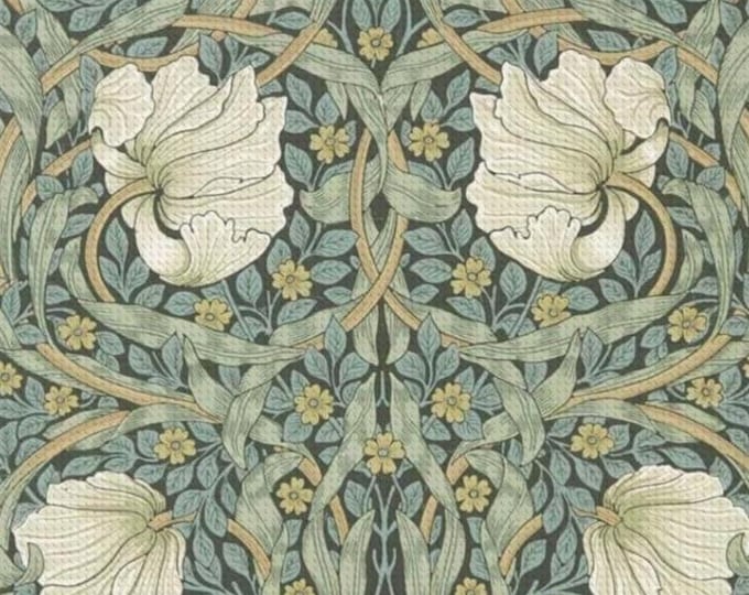 DIY Diamond Painting, Pimpernel by William Morris, vintage art morris flowers, Diamond Art Full Kit