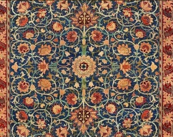 William Morris Tapestry Diamond Painting Kit, Vintage Floral Art