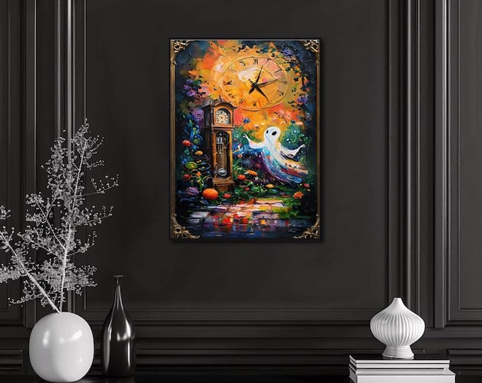 Garden Ghost Diamond Painting Kit: DIY Art Hobby Craft