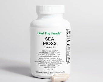 Sea Moss Dietary Supplement Food Supplement