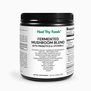 Fermented Mushroom Blend Dietary Supplement Food Supplement