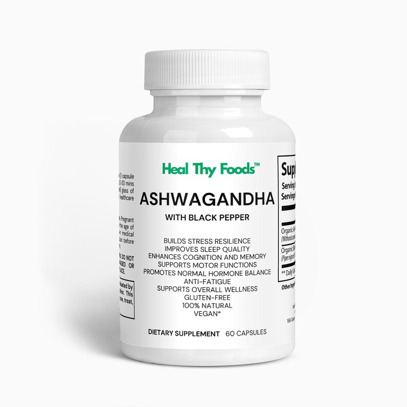 Ashwagandha Dietary Supplement Food Supplement image 3
