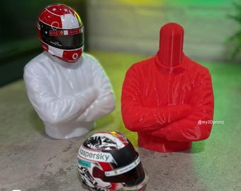 1/5 Scale Formula F1 Helmet Driver Stand
