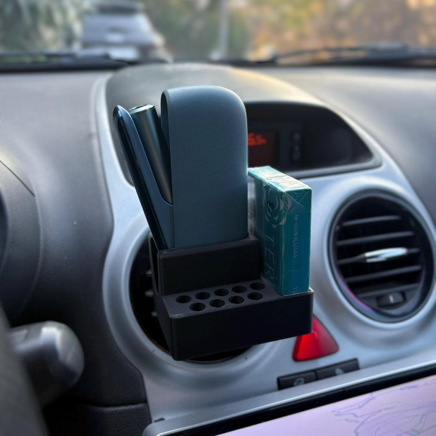 IQOS Car Air Vent Holder Stand | 3D Printed Organizer for Iluma