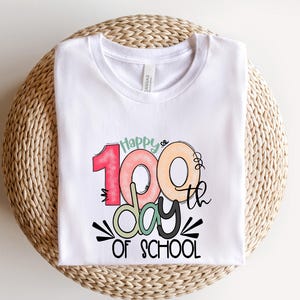 100 Days of School Shirt, 100 Day Shirt, 100th Day Of School Celebration, Student Shirt, Back to School Shirt, Gift For Teacher