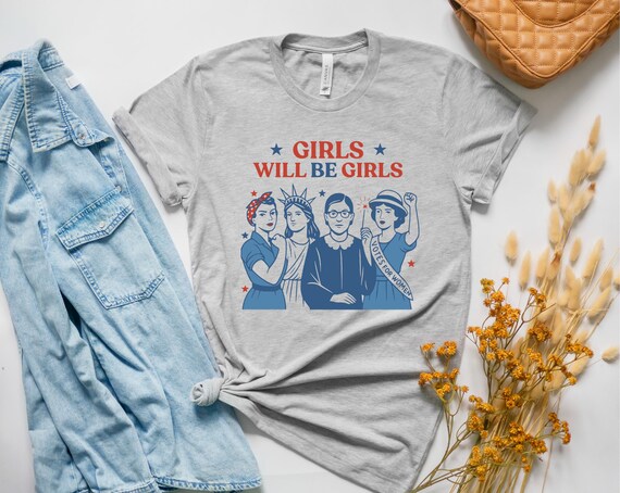 Retro Feminist T-Shirt: Girl Power Women Empowerment Tee
