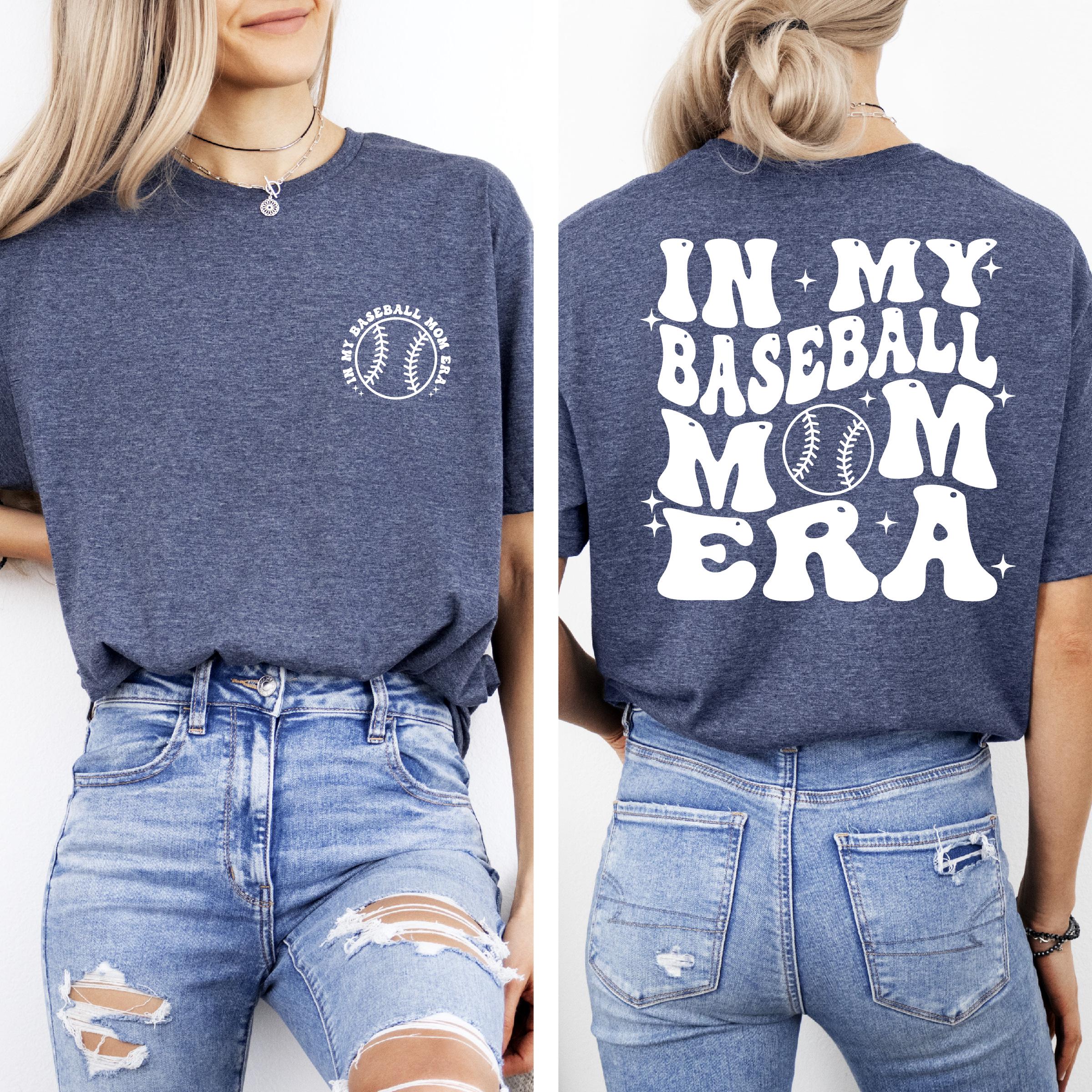 Baseball Mom Shirt, In My Baseball Mom Era Shirt, Game Day Sweater, Sport Mom Shirt, Baseball Lover Shirt, Baseball Mom Crewneck