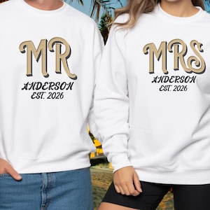 Dynamic Duo Mr and Mrs Gift Set, Newlywed Wedding Anniversary Bundle, Couple Home Decor Gift