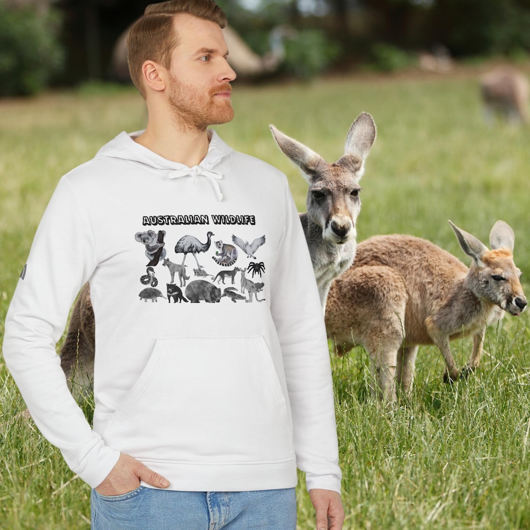 Koala Pattern Print Men Pullover Hoodie