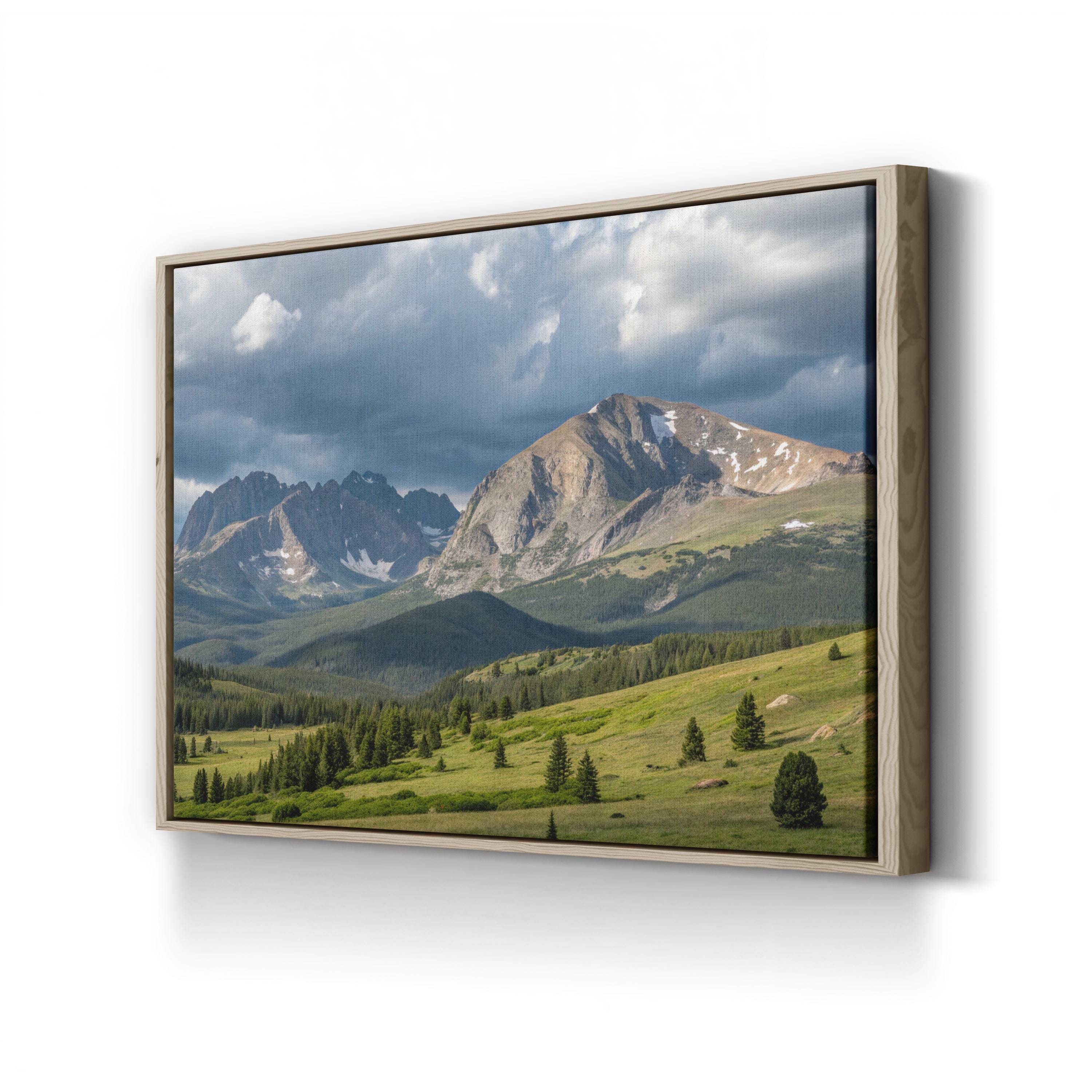 Mount Bierstadt Canvas Print: Colorado Mountain Landscape Art