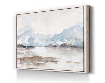 Marsh Landscape Canvas Art: Coastal Serene Home Decor