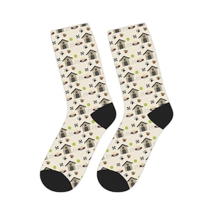 Dog - Fun Matching Pet Accessory Socks for the Human, Great as a Gift for the Pet Lover, Mid-length Socks to Match Your Stylish Pet