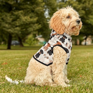 Adorable Pet Hoodie for Dogs, Warm Dog Sweater, Fun Canine Apparel, Pet Lover Gift, Cozy Warmth for Pets, Matching Pet Accessories