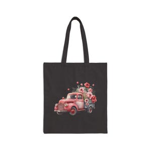 Vintage Floral Tote Bag, Eco-Friendly Shopping Bag, Gift for Her, Market Tote, Cute Reusable Bag, Farmer&#39;s Market, Spring Floral, Laptop Bag