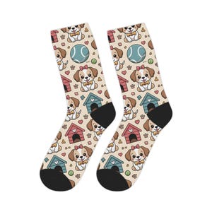 Dog - Fun Matching Pet Accessory Socks for the Human, Great as a Gift for the Pet Lover, Mid-length Socks to Match Your Stylish Pet