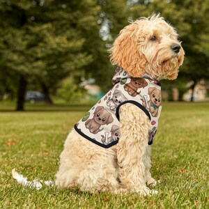 Adorable Pet Hoodie for Dog Lovers, Warm Puppy Sweatshirt, Cute Canine Apparel, Pet Gifts, Cozy Dog Clothing, Matching Pet Accessories