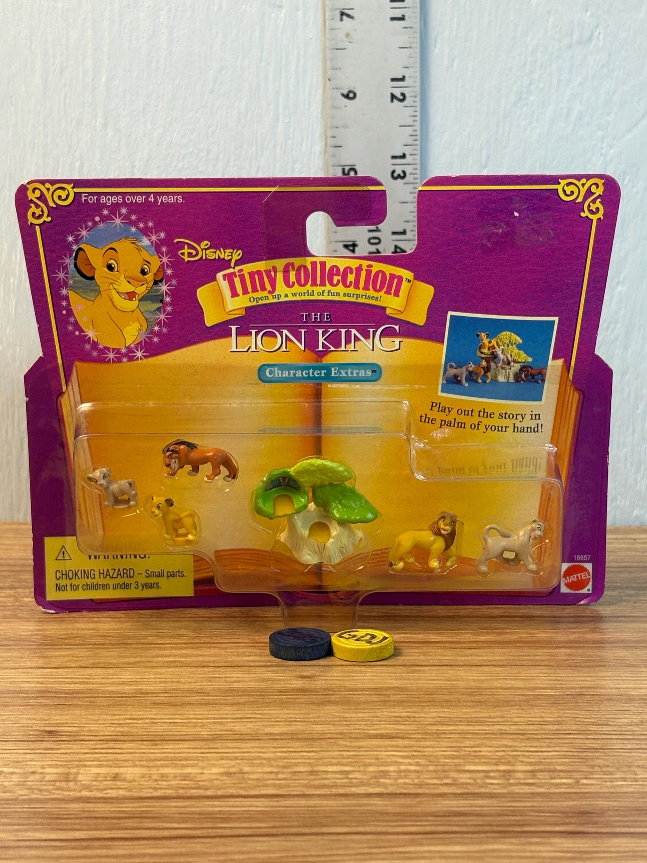 Vintage 1990s Mattel Tiny Collection Polly Pocket Disney the Lion