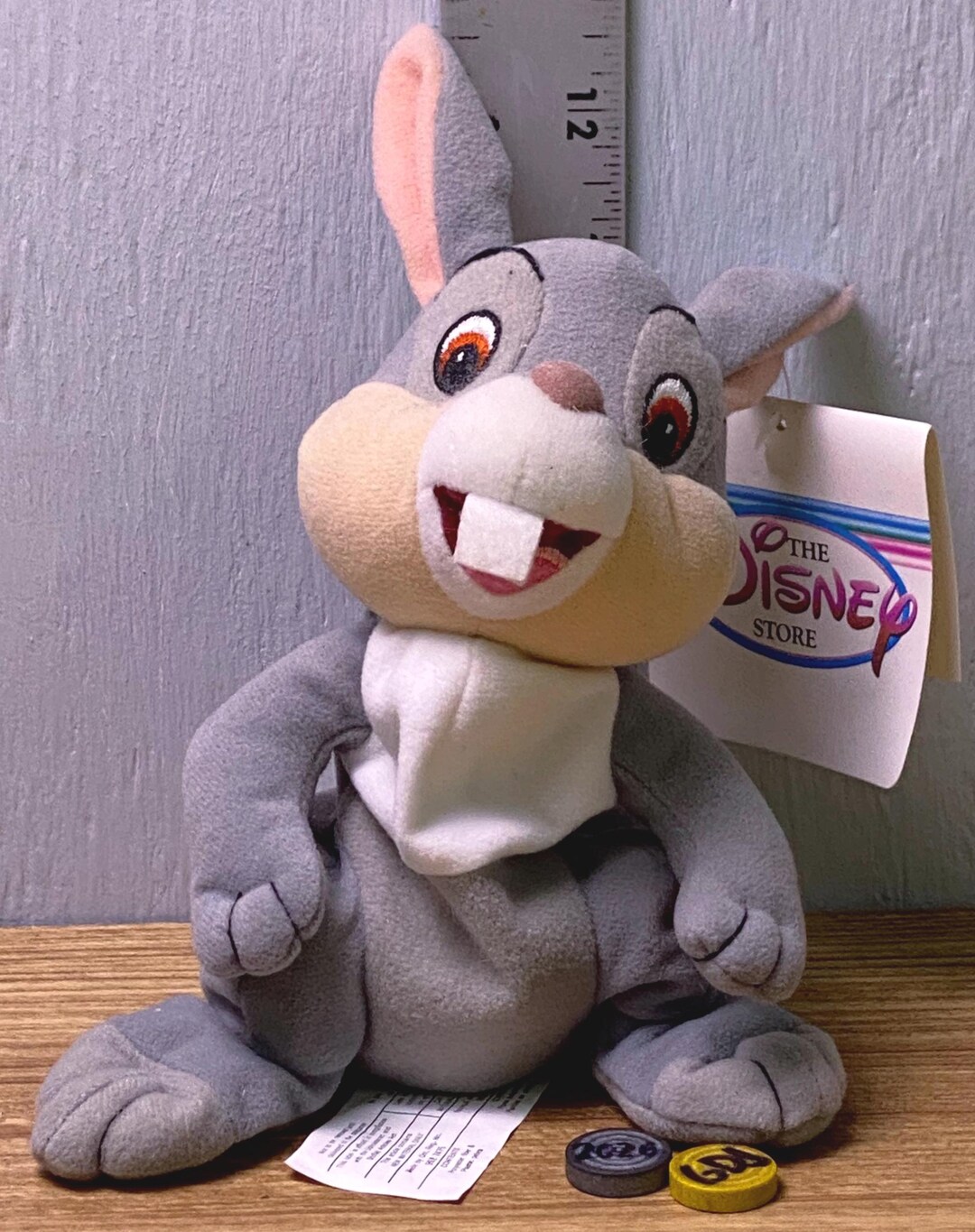 A Vintage Disney Mini Bean Bag Rabbit Named Thumper Plush Toy -GDJ-E ...