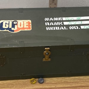 G.i. Joe Footlocker - Etsy