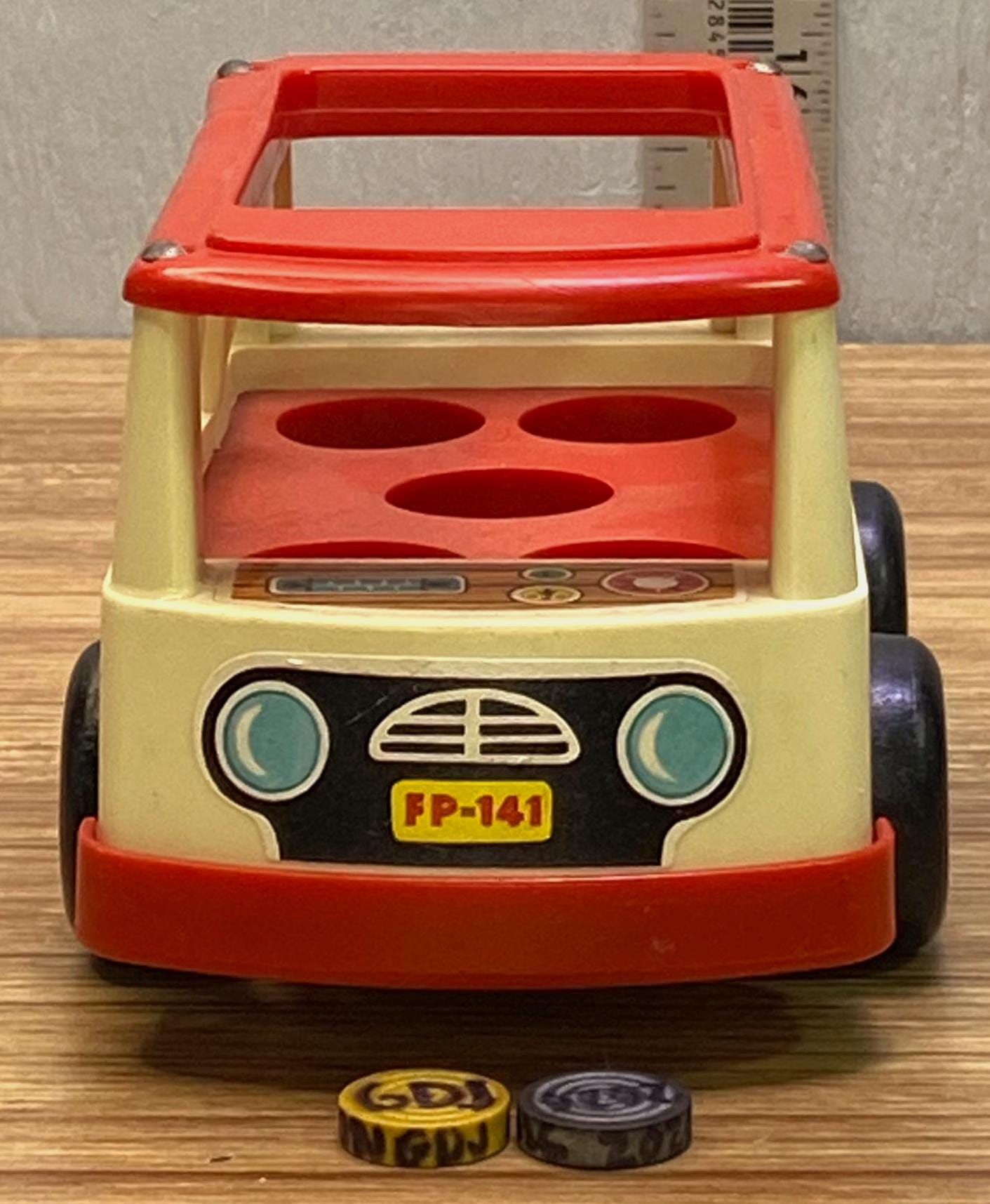 Vintage Fisher Price Little People Minibus - Etsy