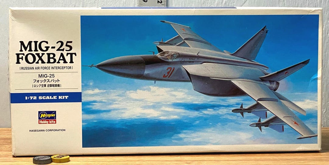 hasegawa-1-72-mikoyan-mig-25-foxbat-model-kit-gdj-e-444-etsy