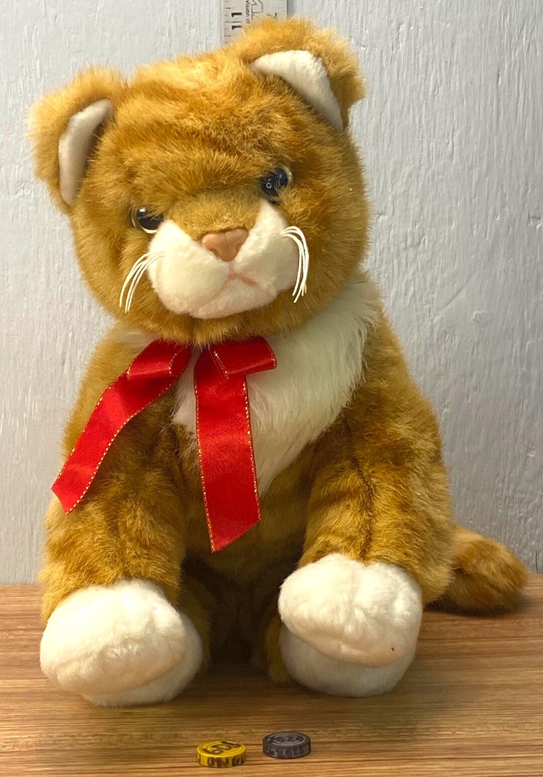 2002 Ty Classic Al E. Kat Orange Tabby Cat Plush -GDJ-E-636 - Etsy