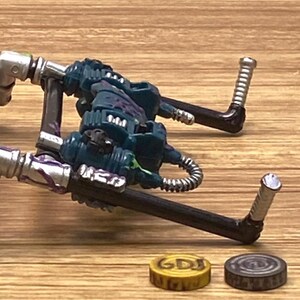1997 Toy Biz Spider-Man Web Force Spider-Smash Lizard Ryggsäck Tillbehör -GDJ-E-655 bild 3