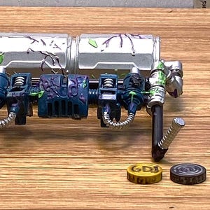 1997 Toy Biz Spider-Man Web Force Spider-Smash Lizard Ryggsäck Tillbehör -GDJ-E-655 bild 2