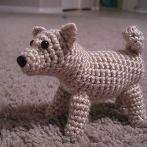 PATTERN Shiba Inu or Basenji Dog Crochet Amigurumi image 2