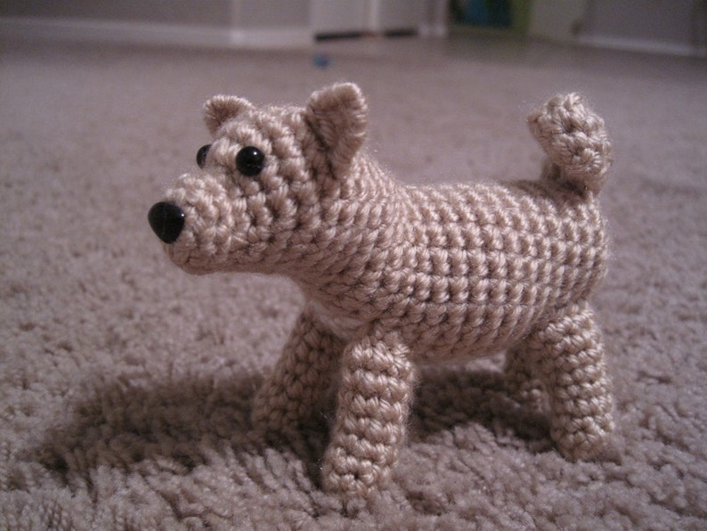 PATTERN Shiba Inu or Basenji Dog Crochet Amigurumi image 2