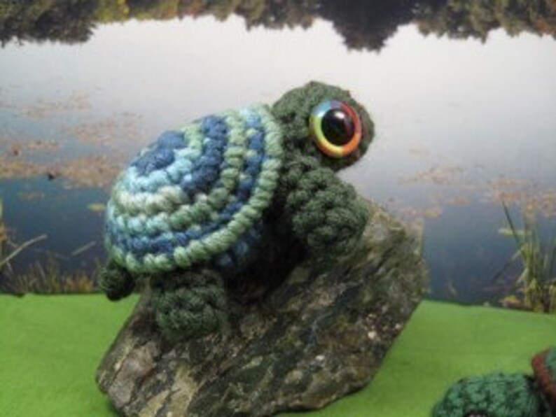 PATTERN Crocheted Turtle or Tortoise Amigurumi image 3