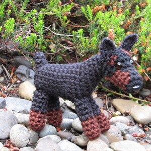 MUSTER: Dobermann, Dackel, Weimaraner Amigurumi Bild 3