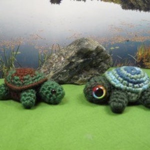 PATTERN Crocheted Turtle or Tortoise Amigurumi image 2