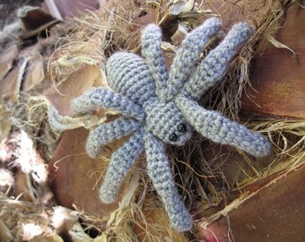 PATTERN - Spider or Tarantula Crochet Amigurumi Pattern