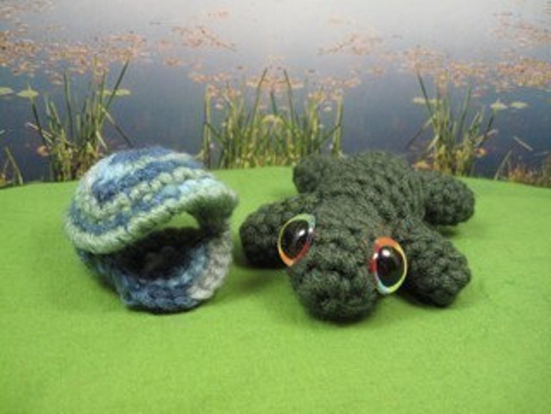 PATTERN Crocheted Turtle or Tortoise Amigurumi image 4