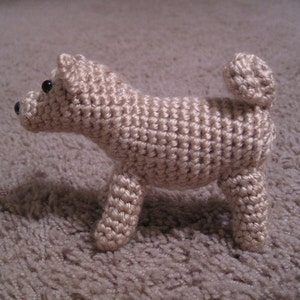 PATTERN Shiba Inu or Basenji Dog Crochet Amigurumi image 3