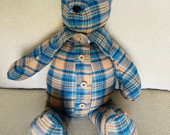 Memory bears ~ Made with loved ones clothing