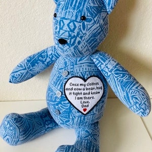 Memory Bear Custom Made Keepsake Bear image 4