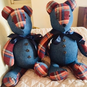 Memory bears Made with loved ones clothing image 5