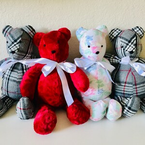 Memory bears Made with loved ones clothing image 4